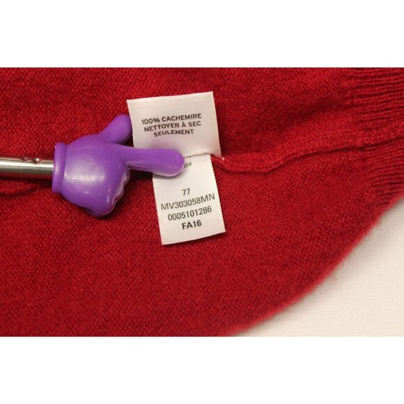 Nordstrom Pullover Sweater Men’s Size XLT V-Neck Cashmere Preppy Style - Picture 9 of 9